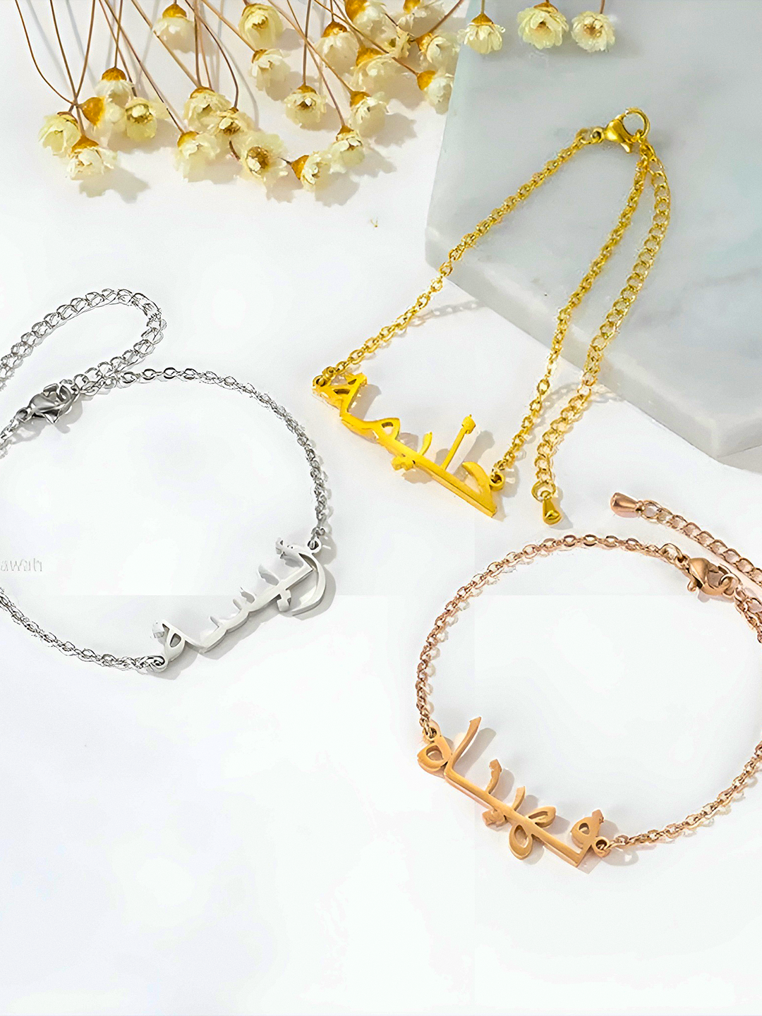 Personalize Neckles and Bracelete ,Keychain