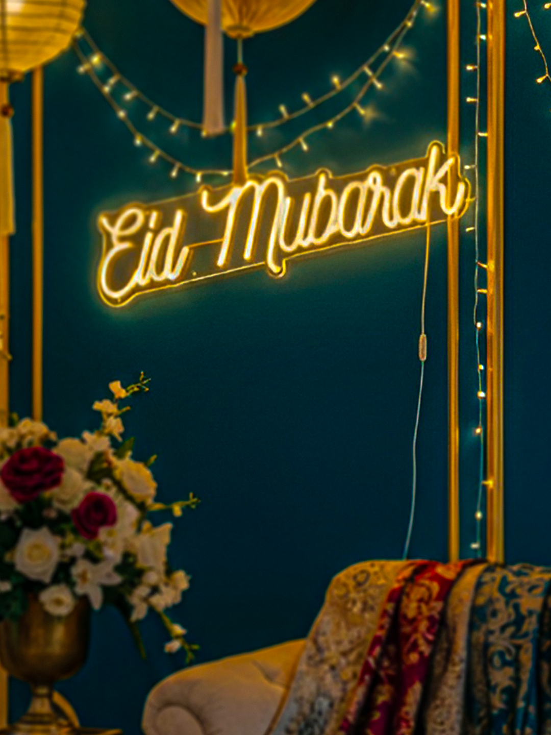 Eid Mubarak Neon Sign