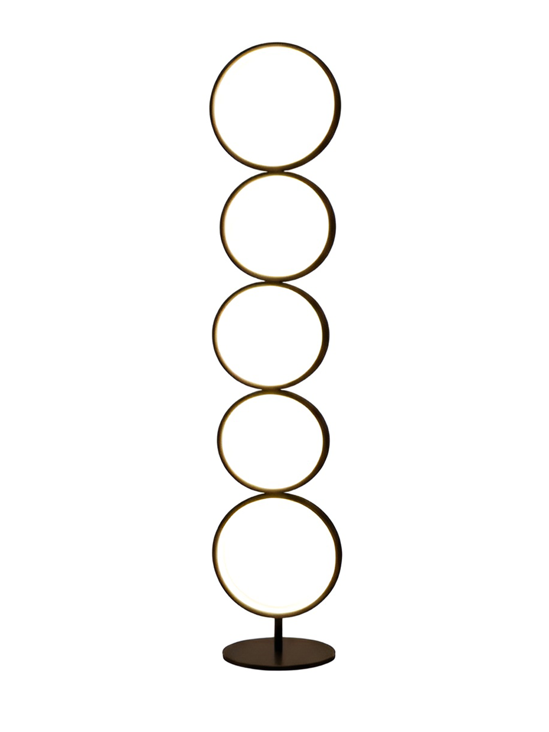 The Orbit Vertical Floor Lamp (5-Rings)