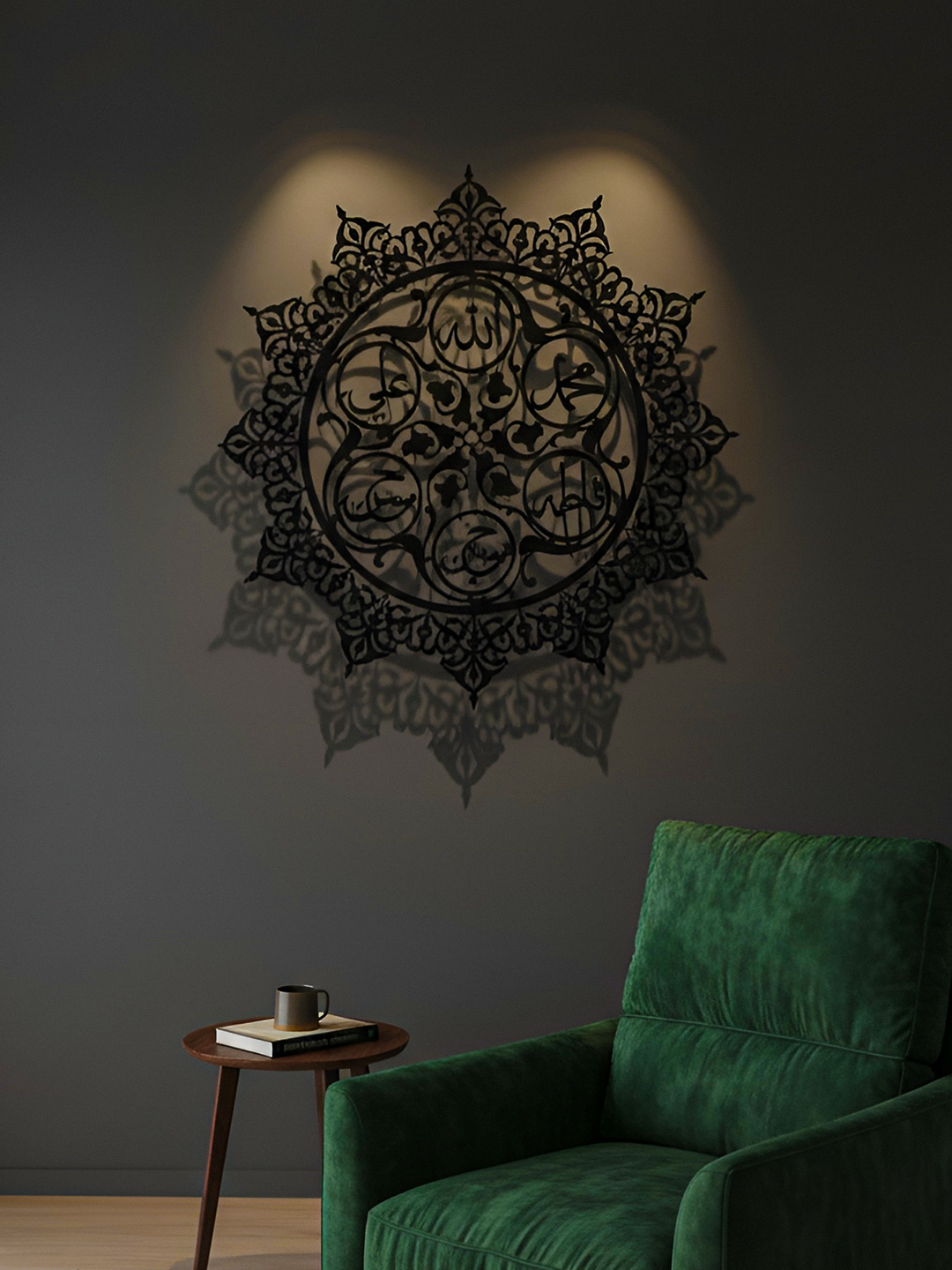 Panjtan Paak Medallion