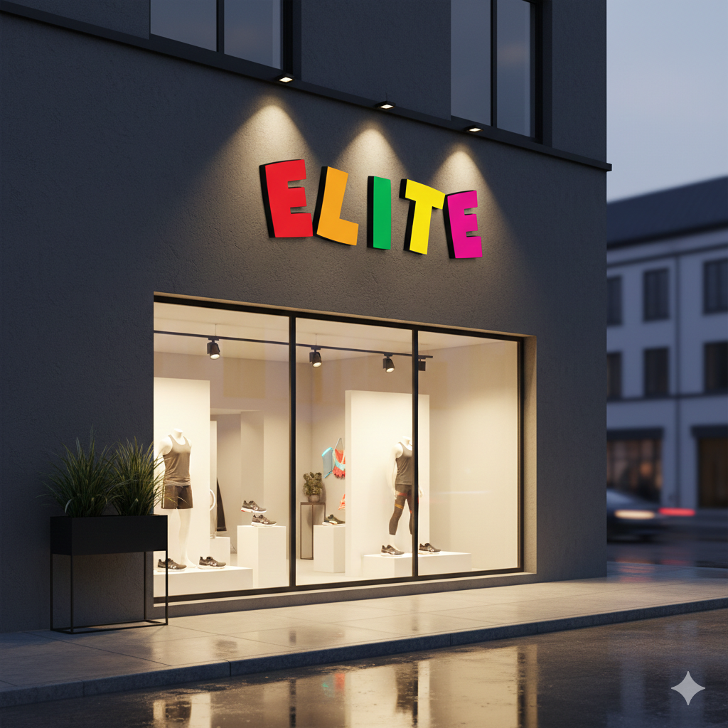 3D Acrylic Sign Board
