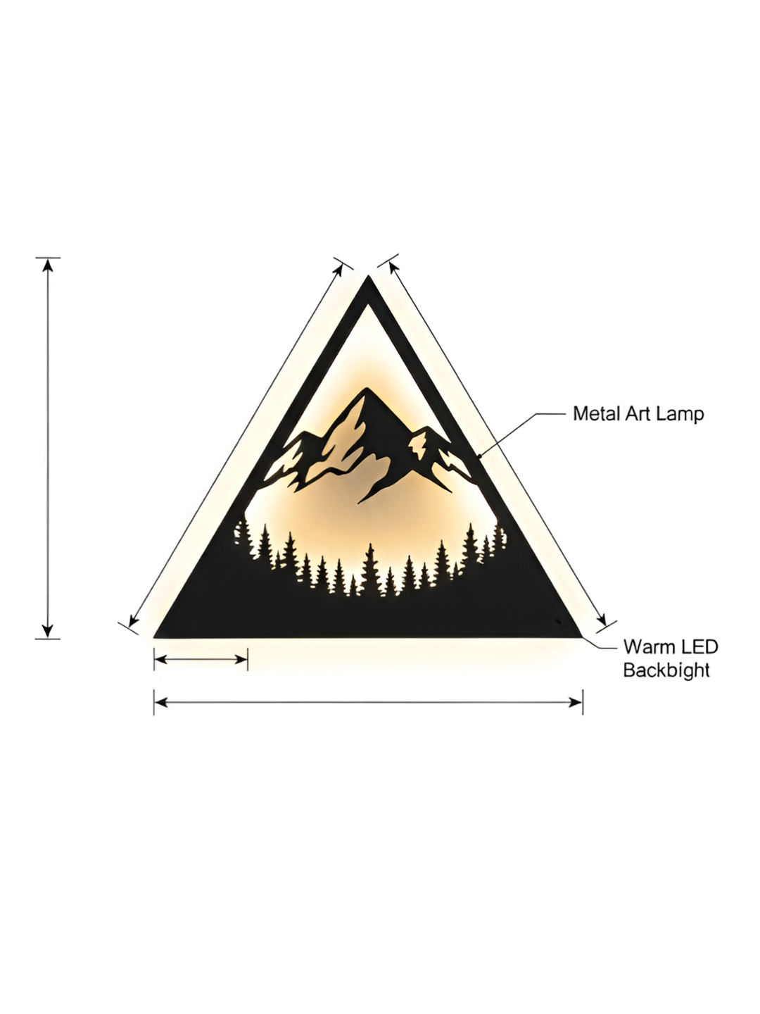 Peak Horizon Wall Sconce