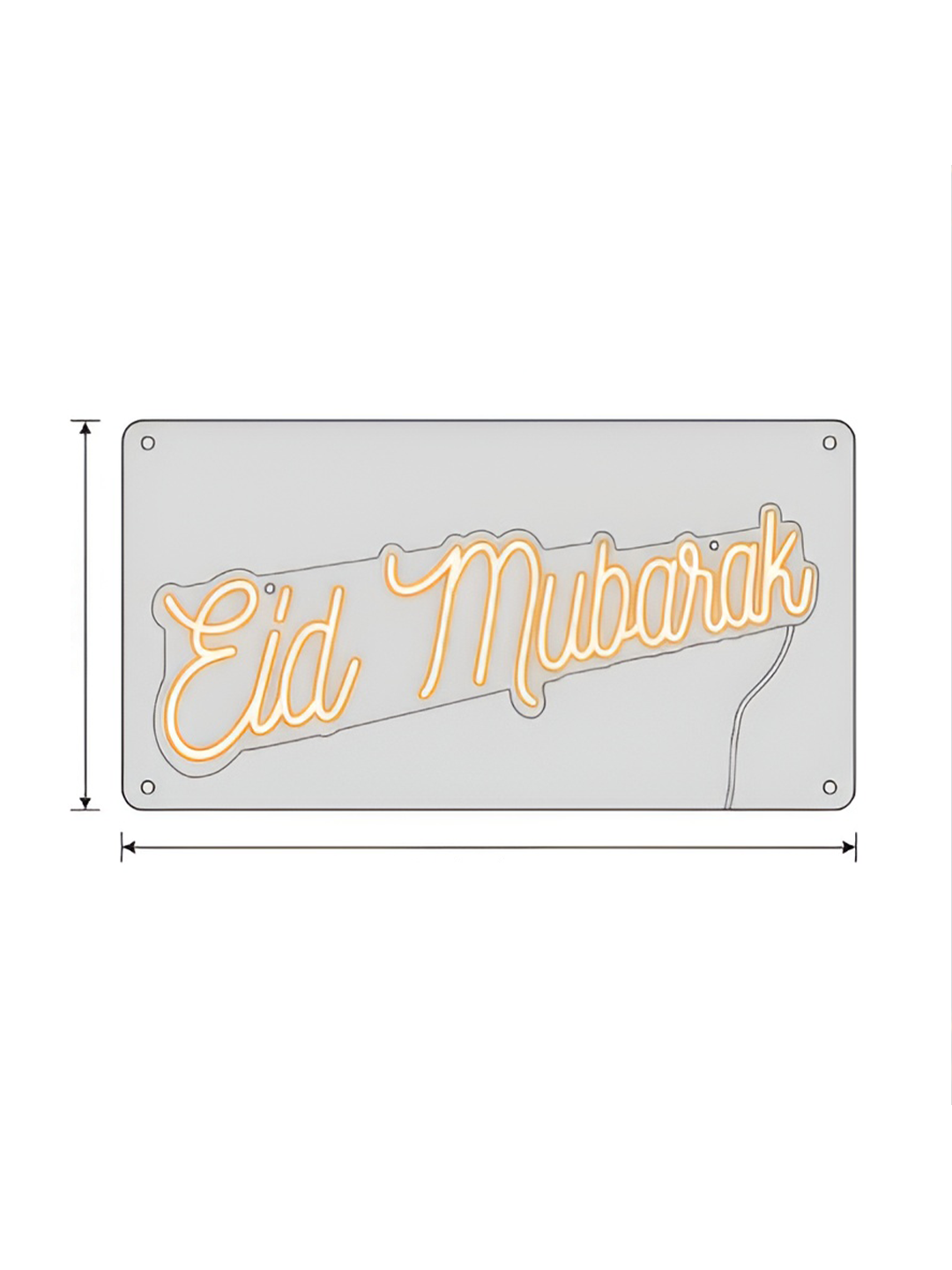 Eid Mubarak Neon Sign