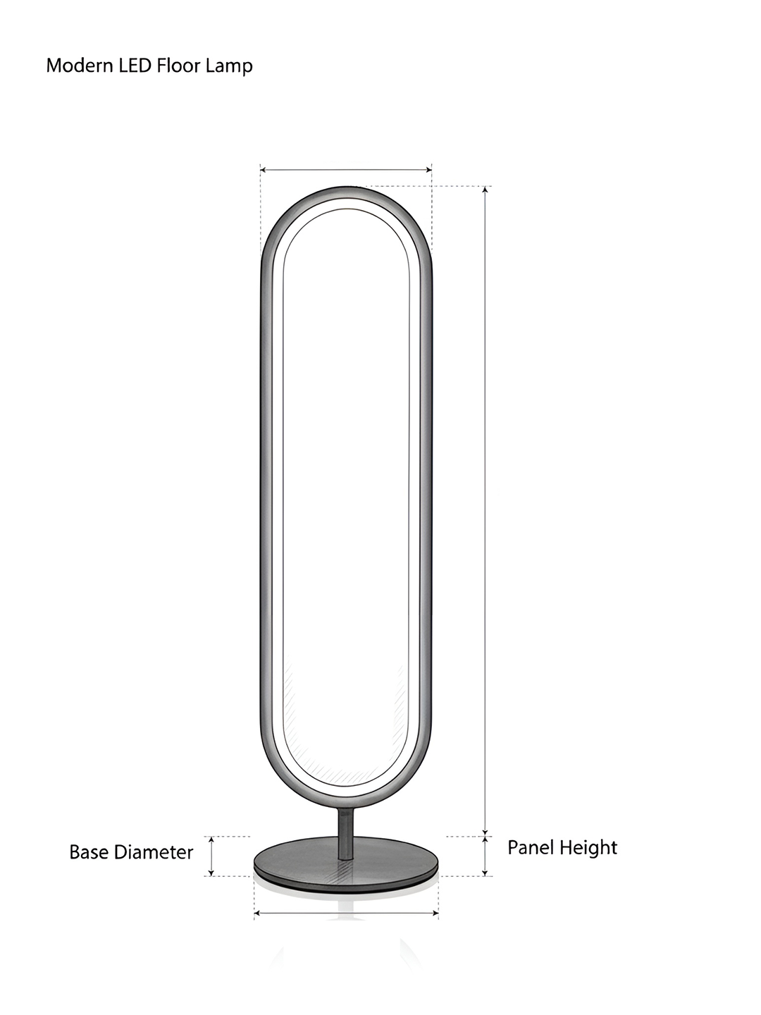 The Ellipse Floor Column