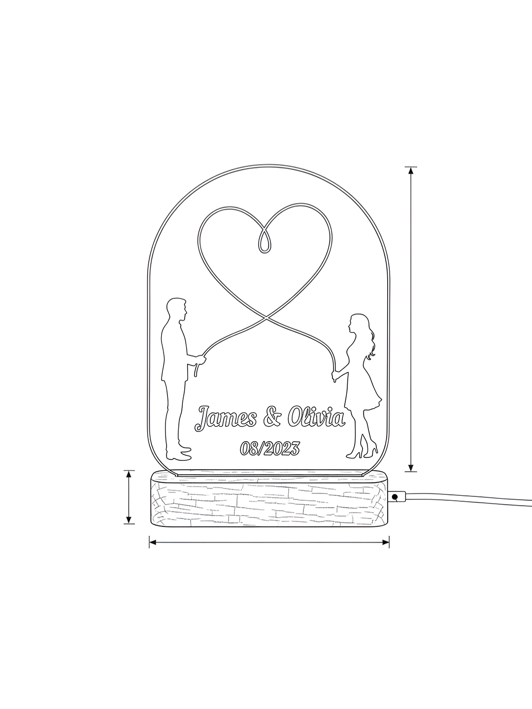 Infinity Love Keepsake